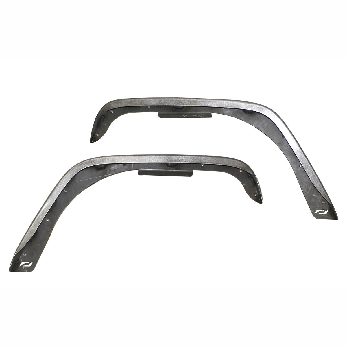 Crusher Front Fender 4" Flare for Jeep JK / JKU - Steel Motobilt