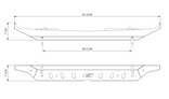 Crusher Rear Bumper No Spare for Jeep JL / JLU