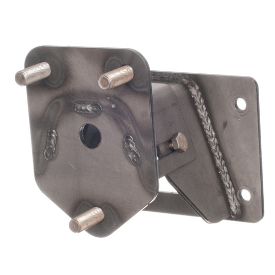 Spare Tire Carrier 8 Lug Wheel w/ HiLift Jack Mount for Jeep JK / JKU - Motobilt
