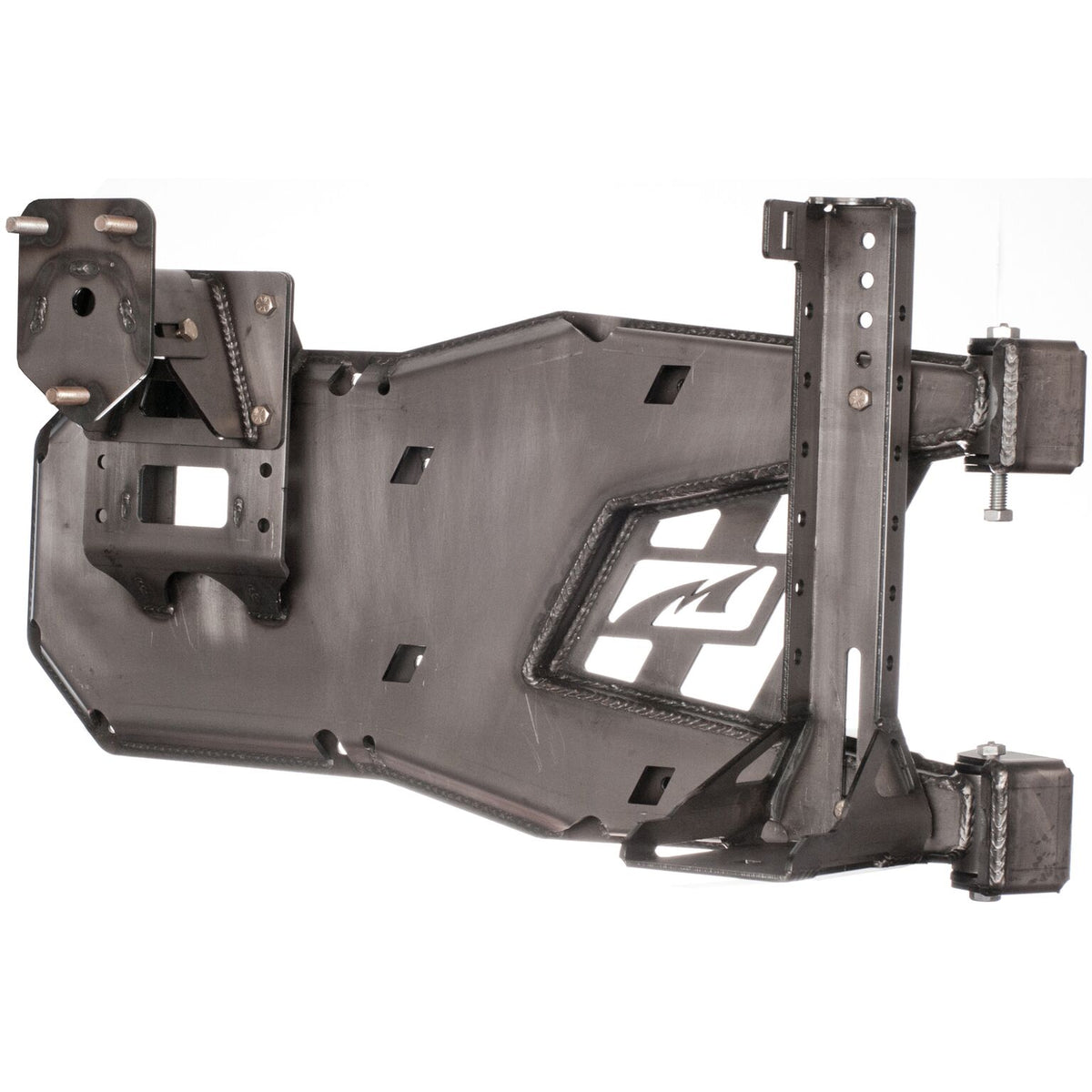 Spare Tire Carrier 8 Lug Wheel w/ HiLift Jack Mount for Jeep JK / JKU Motobilt