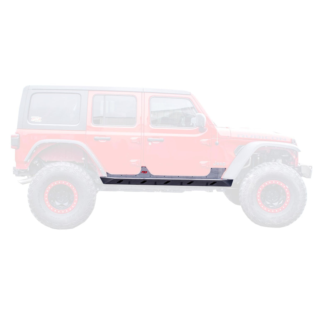 Crusher Rocker Guards w/ Step for Jeep JLU 4 Door – Motobilt