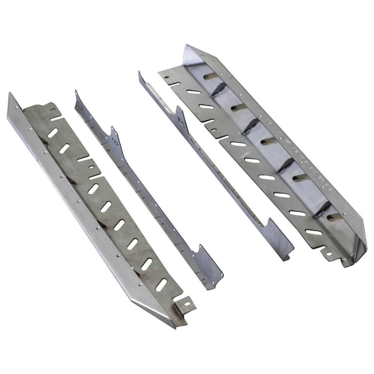 Crusher Rocker Guards w/ Step for Jeep JLU 4 Door Motobilt