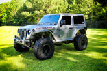 Crusher Rear Fender Flares for Jeep JL/JLU - Steel