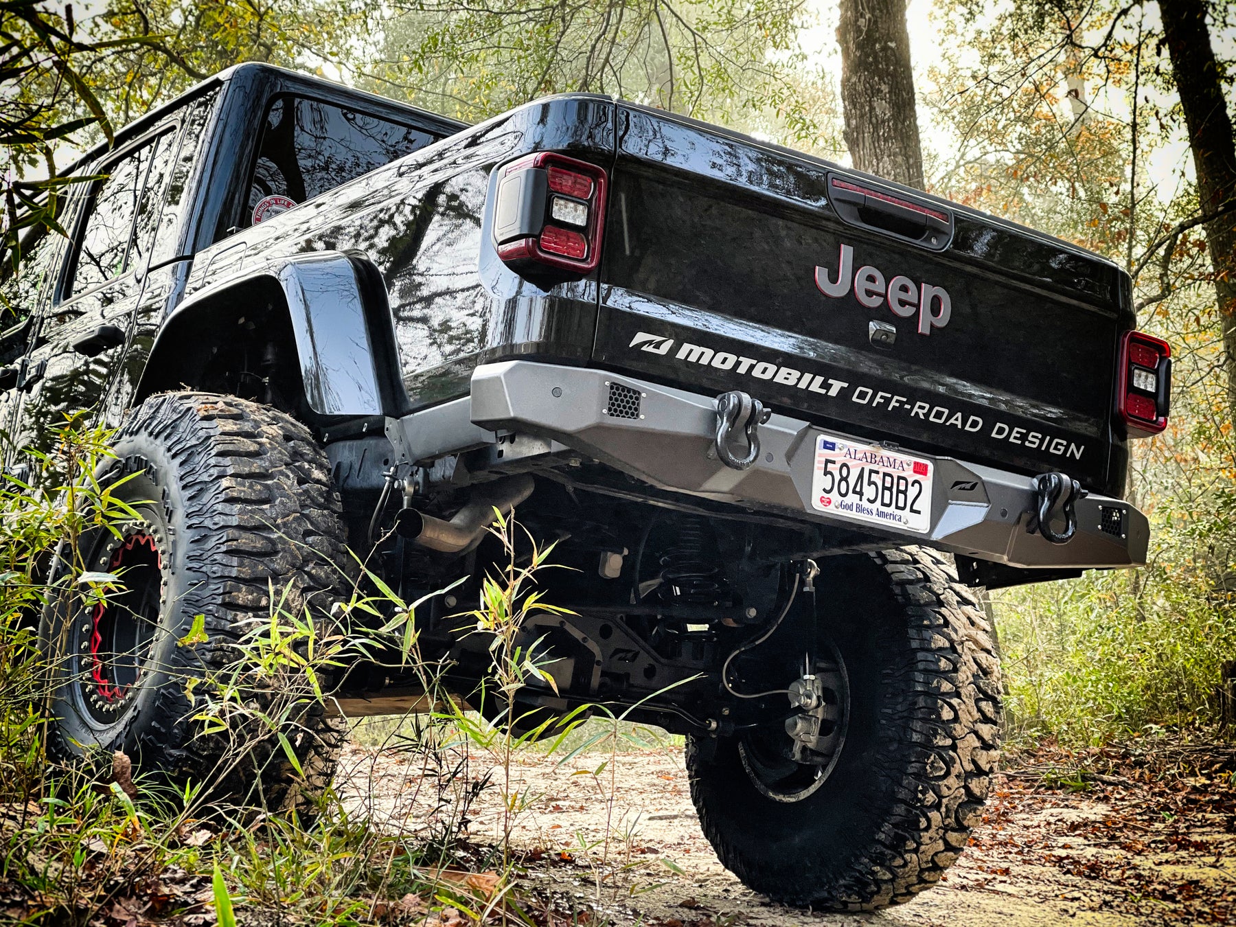 Gladius Rear Bumper For Jeep Jt Gladiator Motobilt 5911