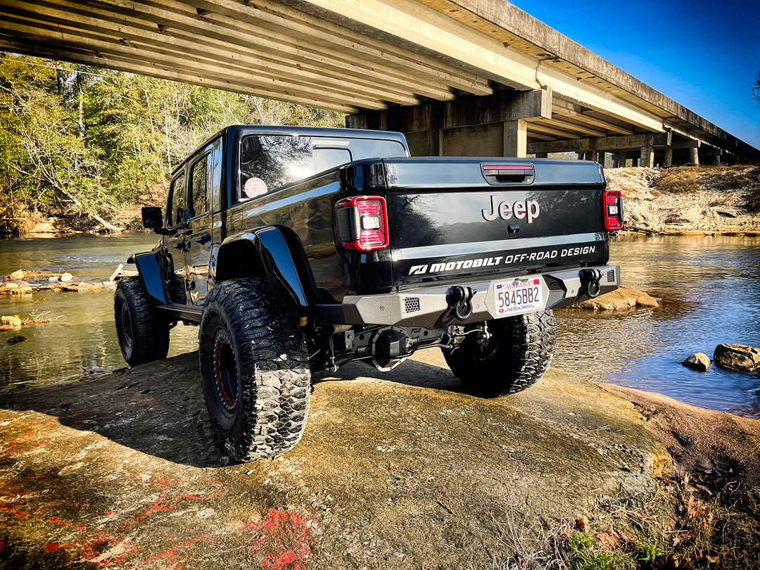Gladius Rear Bumper for Jeep JT Gladiator - Motobilt