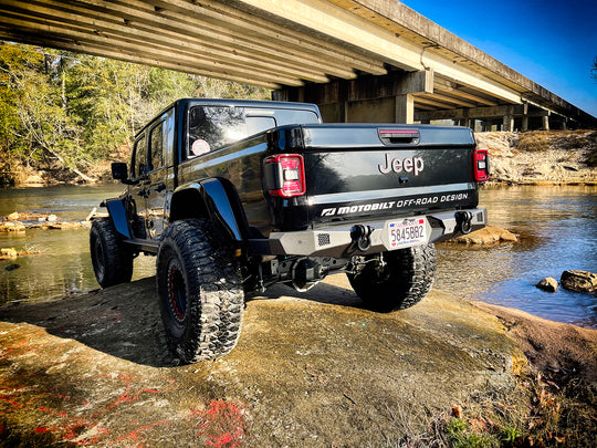Gladius Rear Bumper for Jeep JT Gladiator - Motobilt