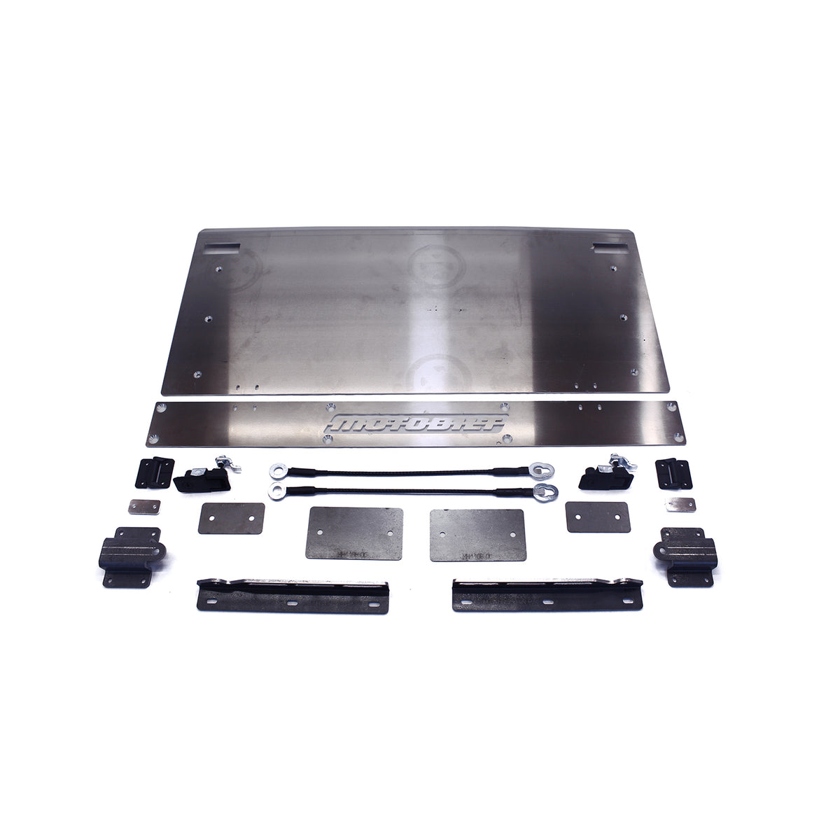 Fold Down Aluminum Tailgate for Jeep CJ, YJ, TJ & LJ Motobilt