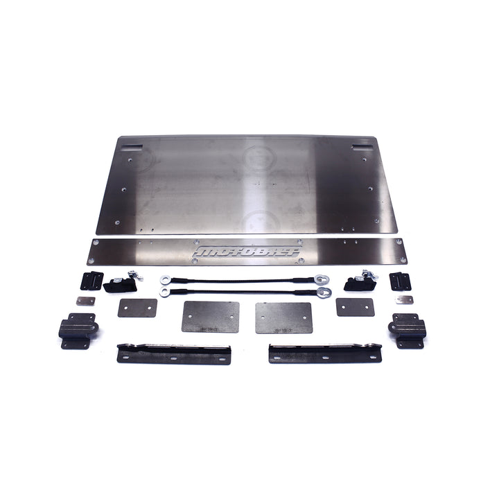 Fold Down Aluminum Tailgate for Jeep CJ, YJ, TJ & LJ Motobilt