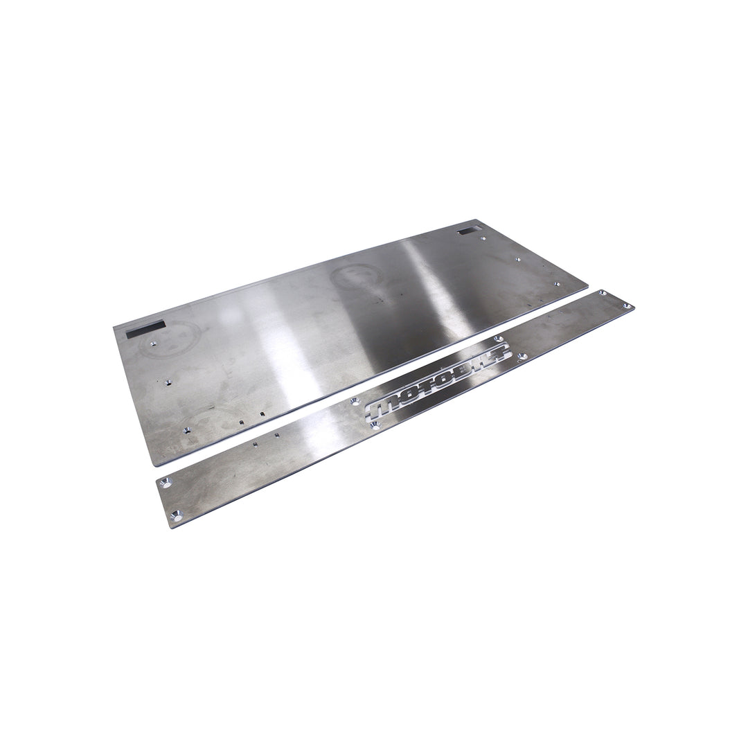 Fold Down Aluminum Tailgate for Jeep CJ, YJ, TJ & LJ - Motobilt