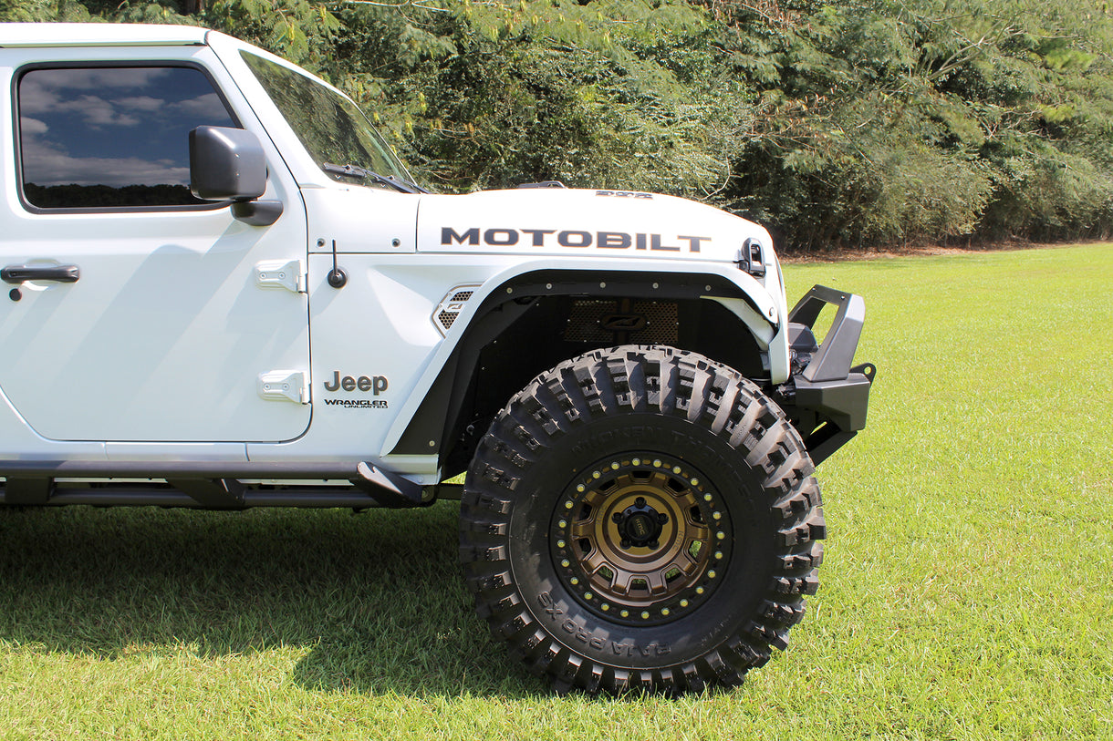 Front Highline Fenders for Jeep JL/JLU/JT Motobilt