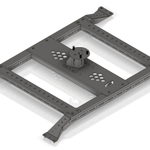 Motobed 5-Lug Tire Carrier Rack for Jeep JT Gladiator Replacement Bed - Motobilt