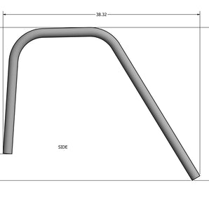 Coil Over Shock Hoops 1-3/4” (1.75) DOM .120 Wall Tubing - Motobilt