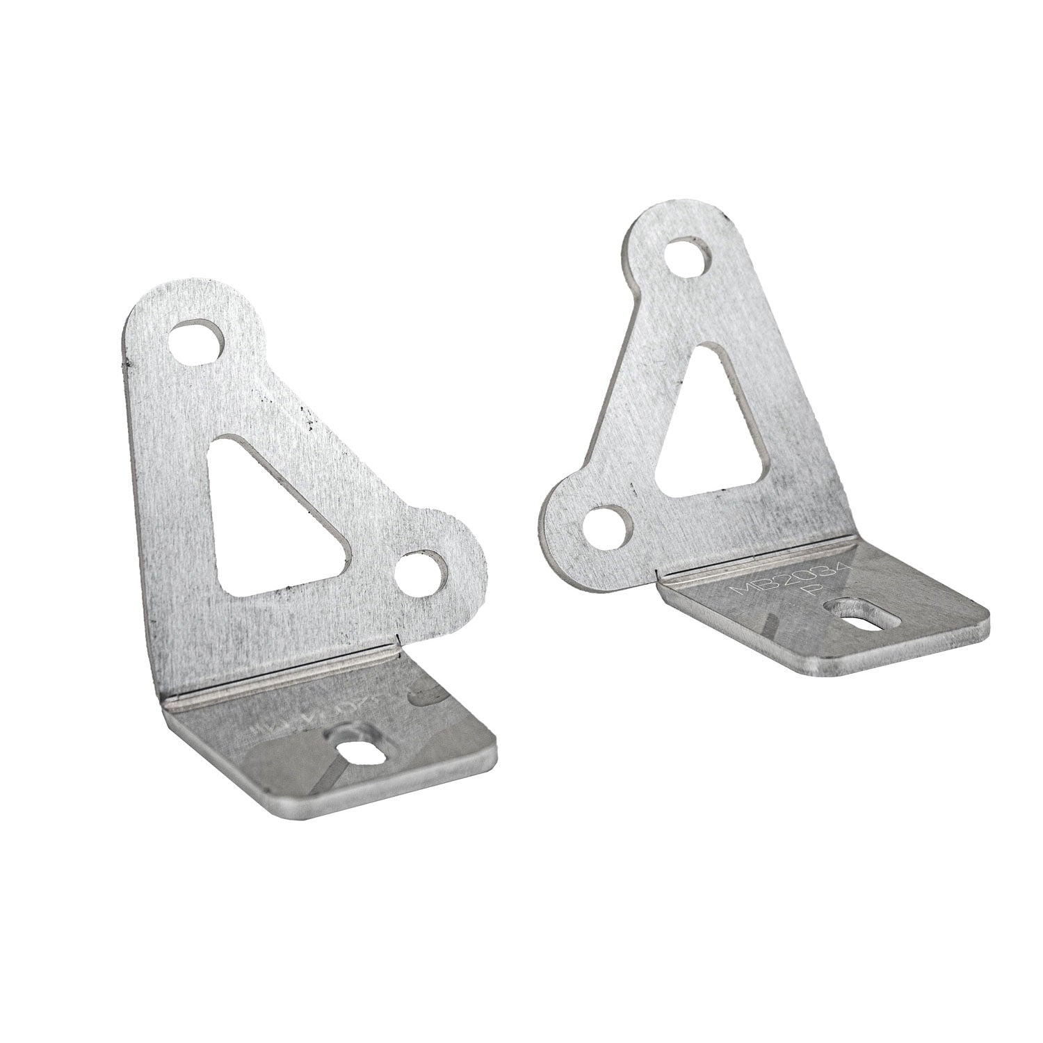 Aluminum Pillar Light Mount Brackets for Jeep CJ / YJ - Motobilt