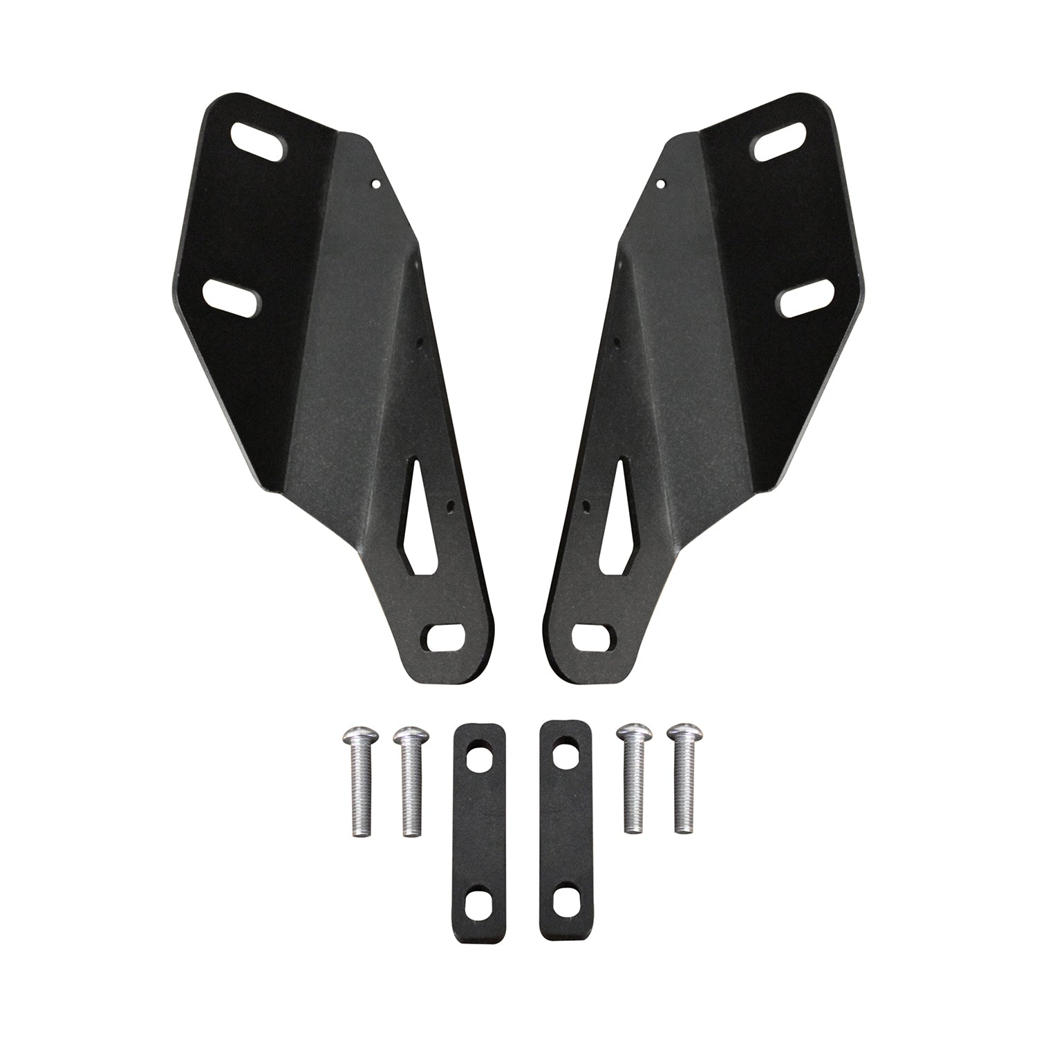 UCF Jeep JK Hood Mounting Brackets for 20 LED Light Bars UCF Jeep JK Hood Mounting Brackets for 20 LED Light Bars