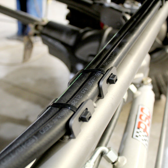 Zip Tie Mount for Round Tube - Motobilt