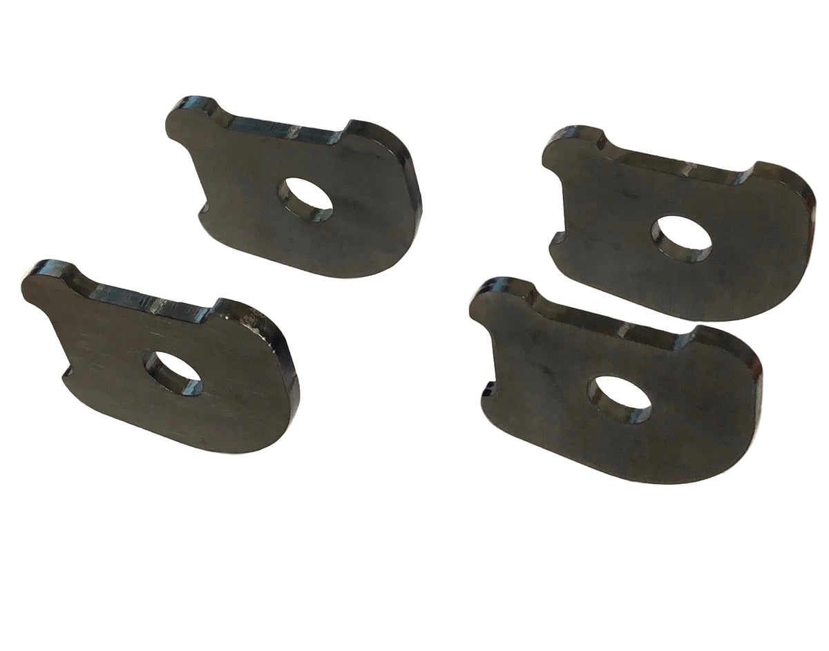 CAM Bolt Delete Plates for Jeep JK / JKU Front Lower Axle Links Motobilt