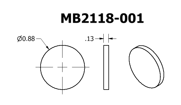 Round Tube End Caps - Motobilt