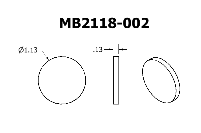 Round Tube End Caps - Motobilt