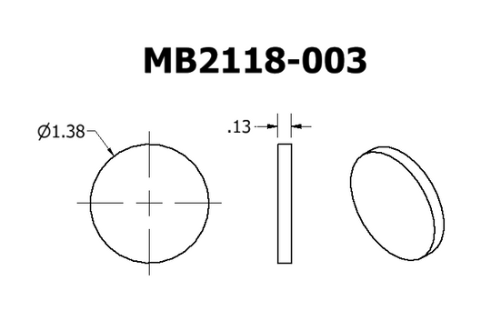 Round Tube End Caps - Motobilt