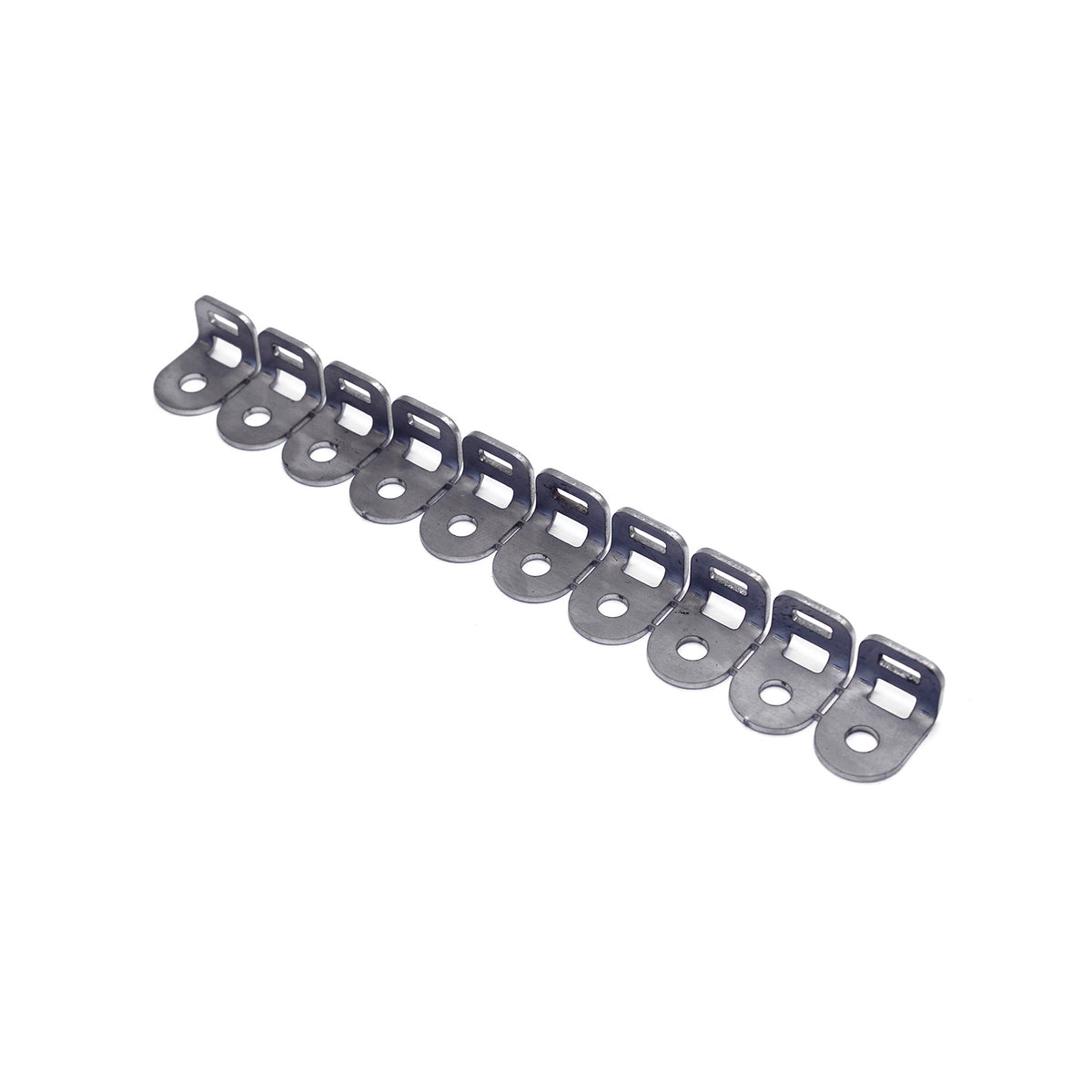 Bolt On Zip Tie Tab / Set of 10/ Stainless Steel Motobilt