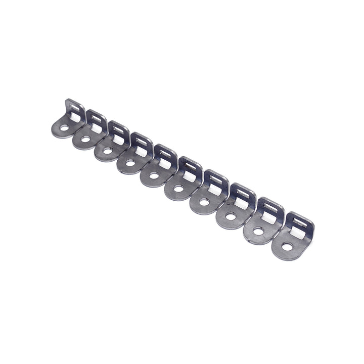 Bolt On Zip Tie Tab / Set of 10/ Stainless Steel Motobilt