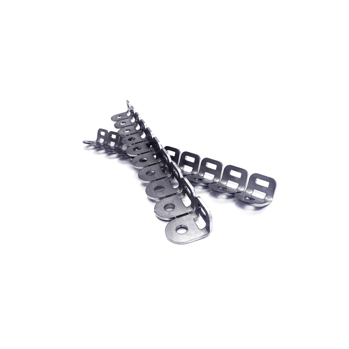 Motobilt Bolt-On Zip Tie Tabs - Set Of 10, Stainless Steel
