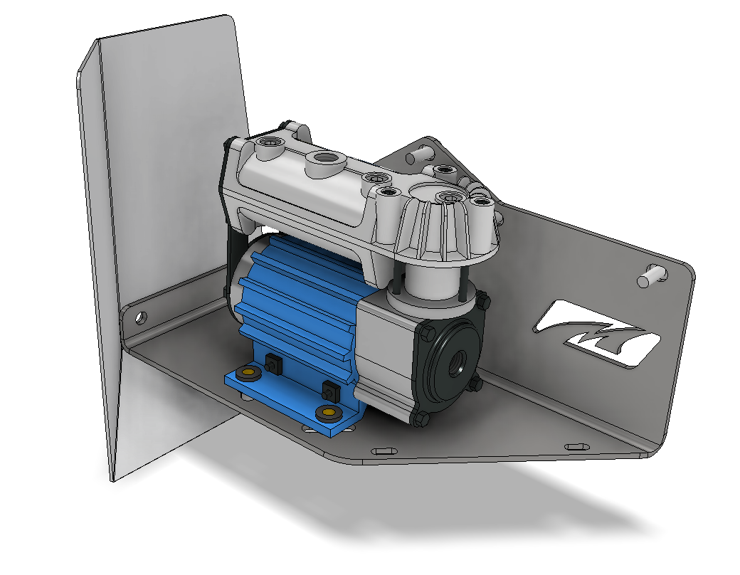 ARB Air Locker Compressor Mount for Jeep JL/JLU/JT Motobilt