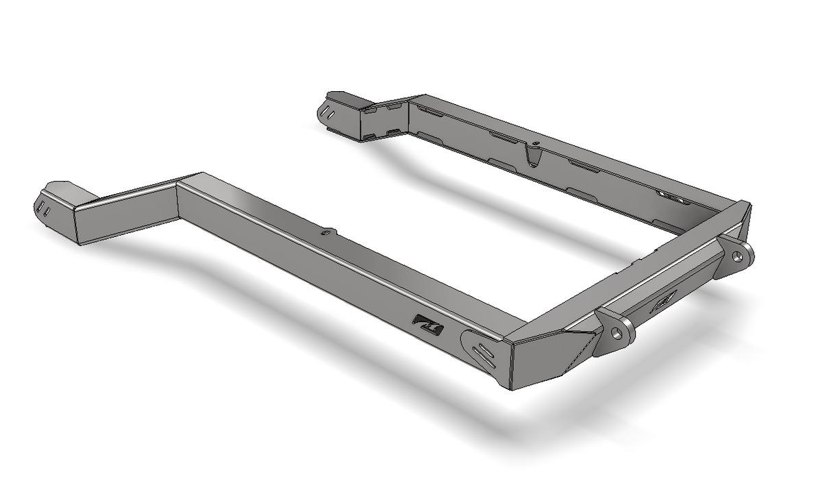 Back Half Frame Kit w/ Stubby rear bumper for 04-06 Jeep LJ Motobilt