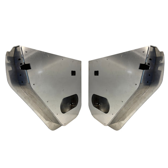 Aluminum Rear Half Doors for Jeep JL/JLU/JT - Motobilt