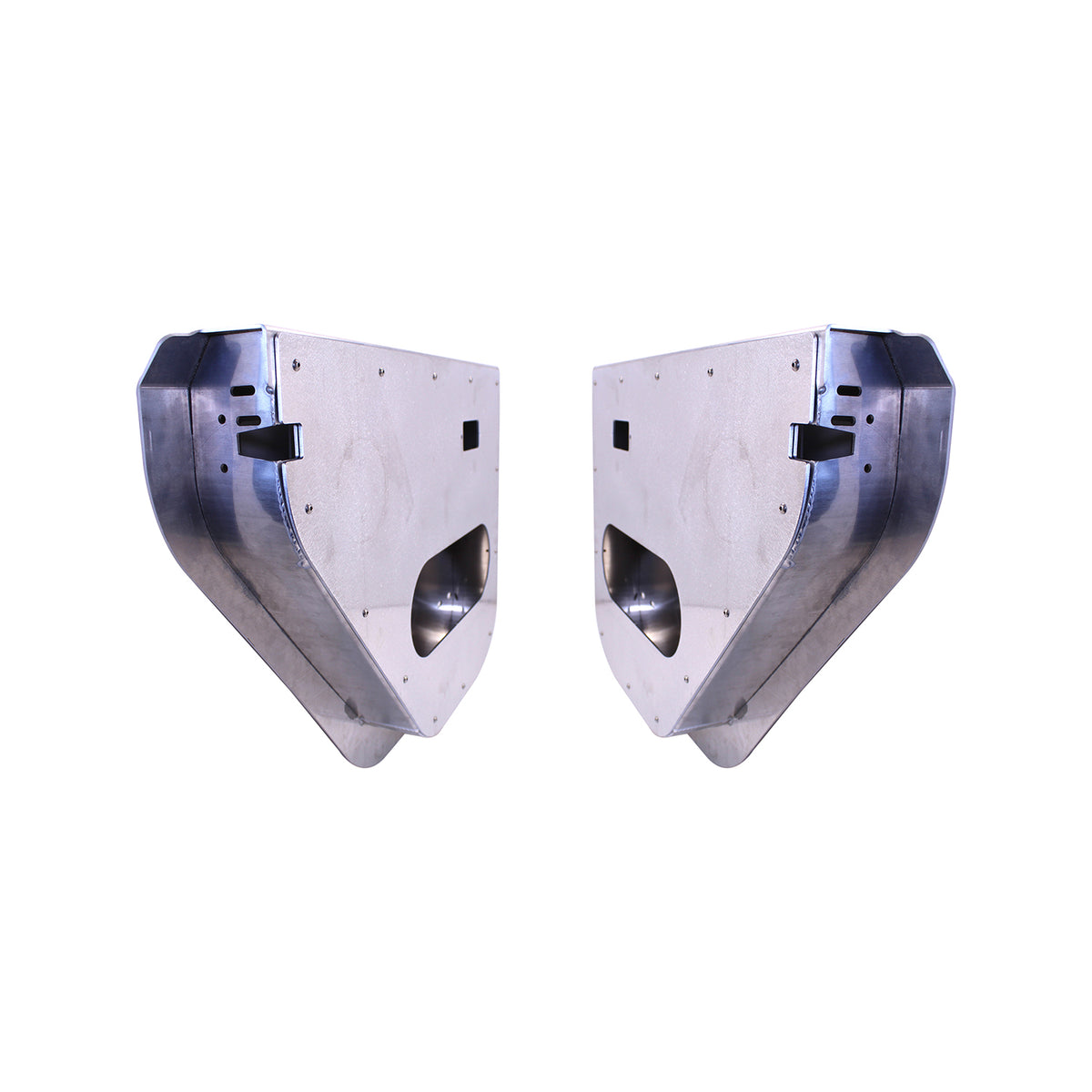 Aluminum Rear Half Doors for Jeep JK