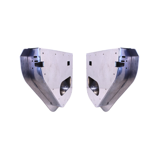 Aluminum Rear Half Doors for Jeep JK - Motobilt