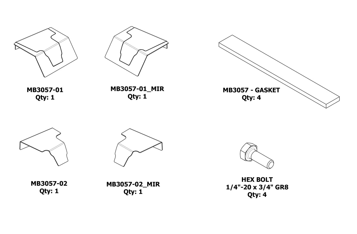 B-Pillar Chop Kit for Jeep JKU
