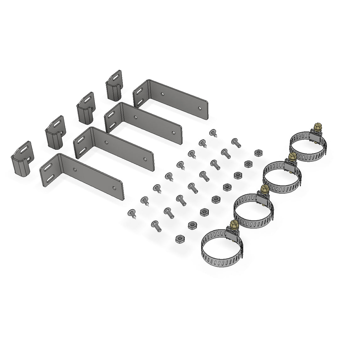 Soft Top Door Surround Bracket Kit for Motobilt Jeep JKU Cage Kit - Motobilt