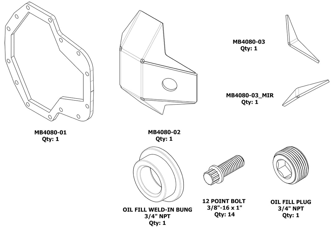 DIY Ultimate Dana 60 DIFF Cover - Motobilt