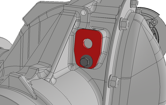 Sterling ABS Block Off Plate With Vent - Motobilt