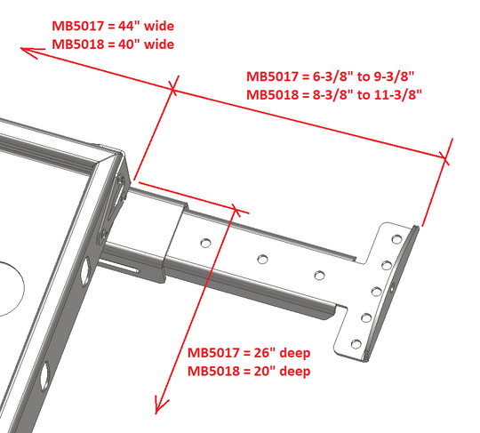 Interior Cargo Rack for Jeep JL / JLU / JT/ JK / JKU - Motobilt