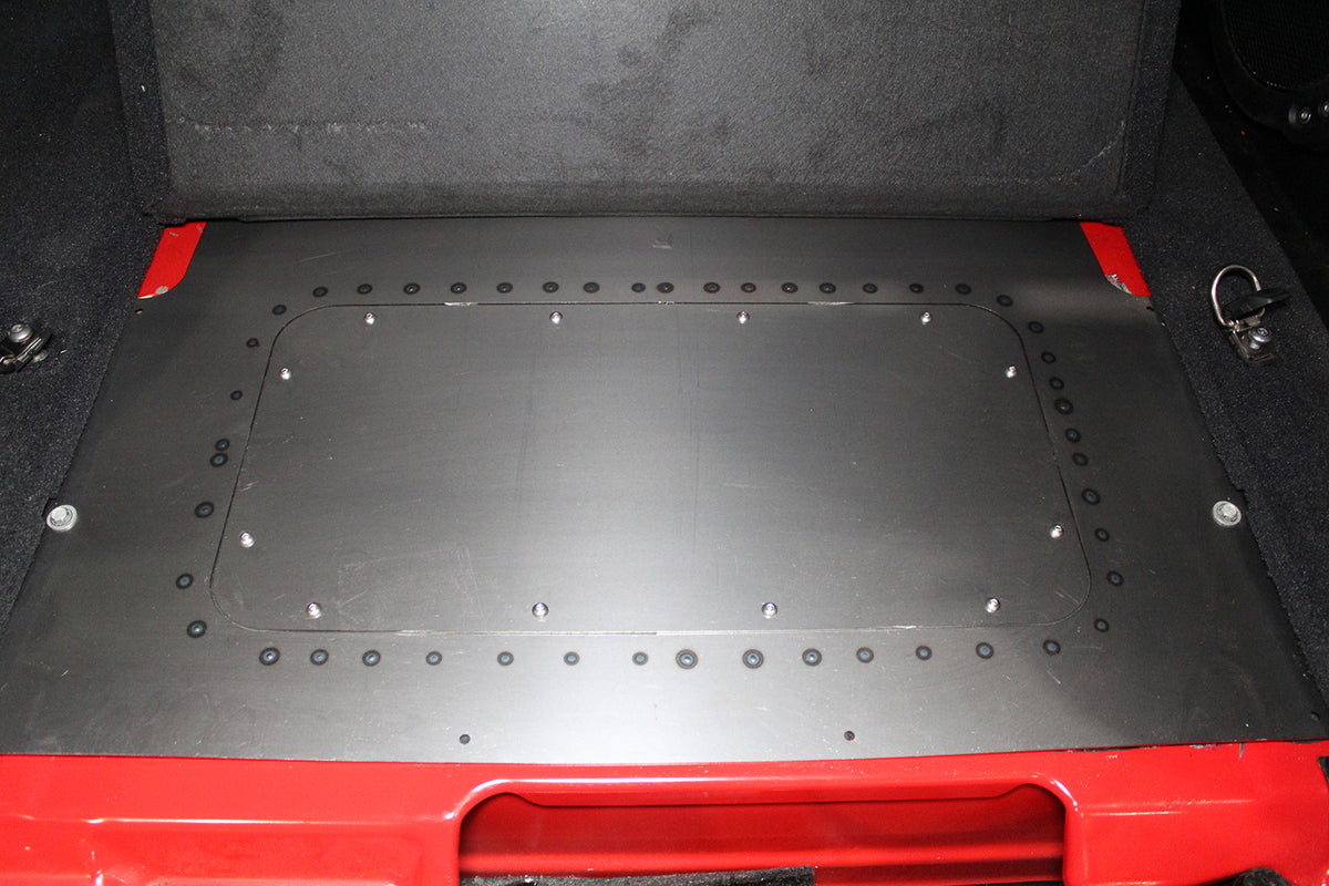 Rear Mount Fuel Cell Access Hatch for Jeep JL Motobilt