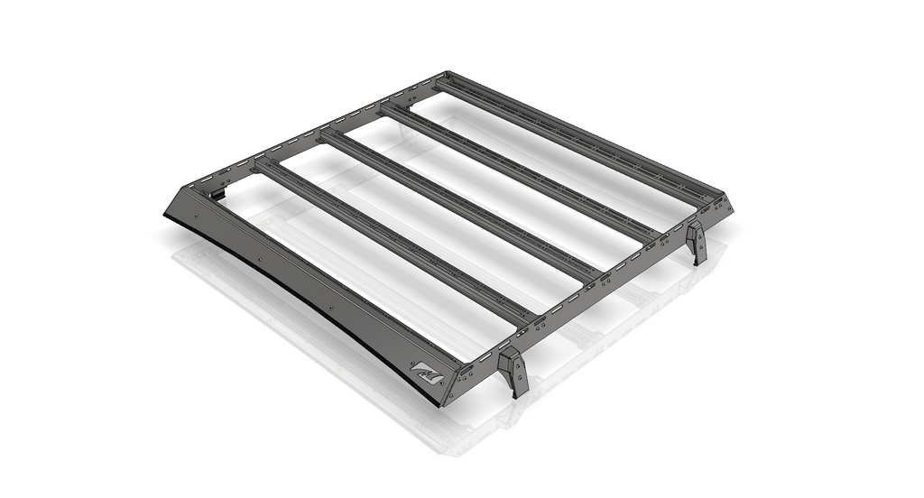 ルーフェン Half Cab Roof Rack for Jeep JLU