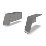 High Clear Rear Inner Fender for Jeep TJ