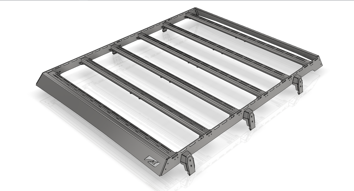 Full Cab Roof Rack for Jeep JT Gladiator Motobilt