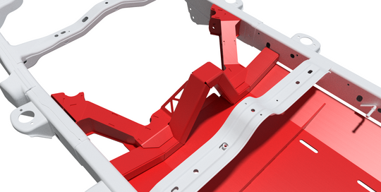 Rear Lower Link Crossmember for Jeep JKU - Motobilt