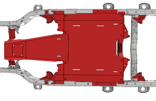 Suspension Link Kit Package w/Fuel Cell for Jeep JLU - Motobilt