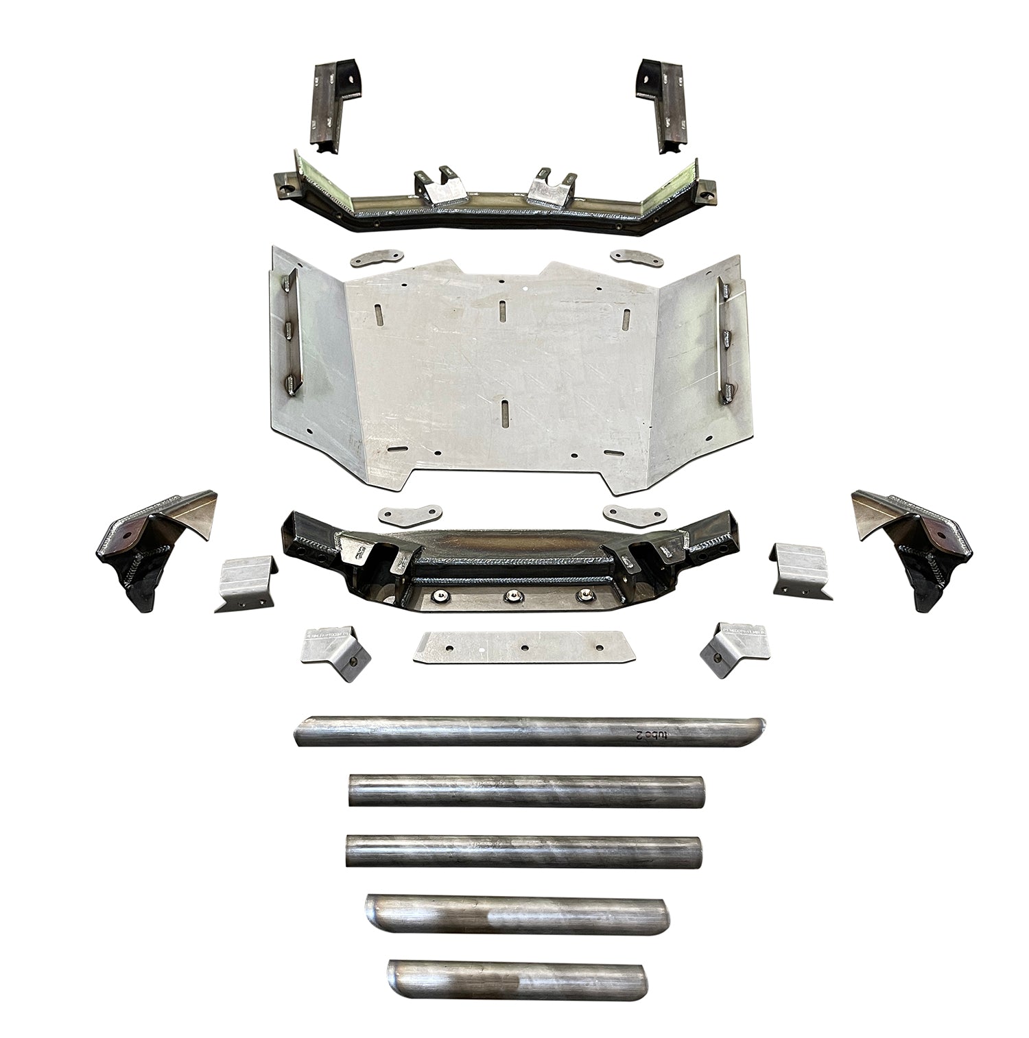 Motobilt MB7009 double triangulated 4-link suspension mounting system components