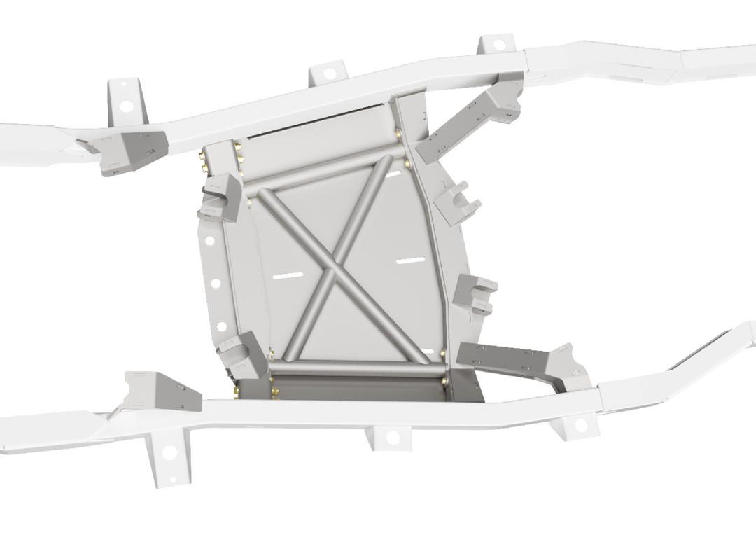 Double Triangulated 4 Link Suspension Mounting System for Jeep YJ/TJ/LJ - Motobilt