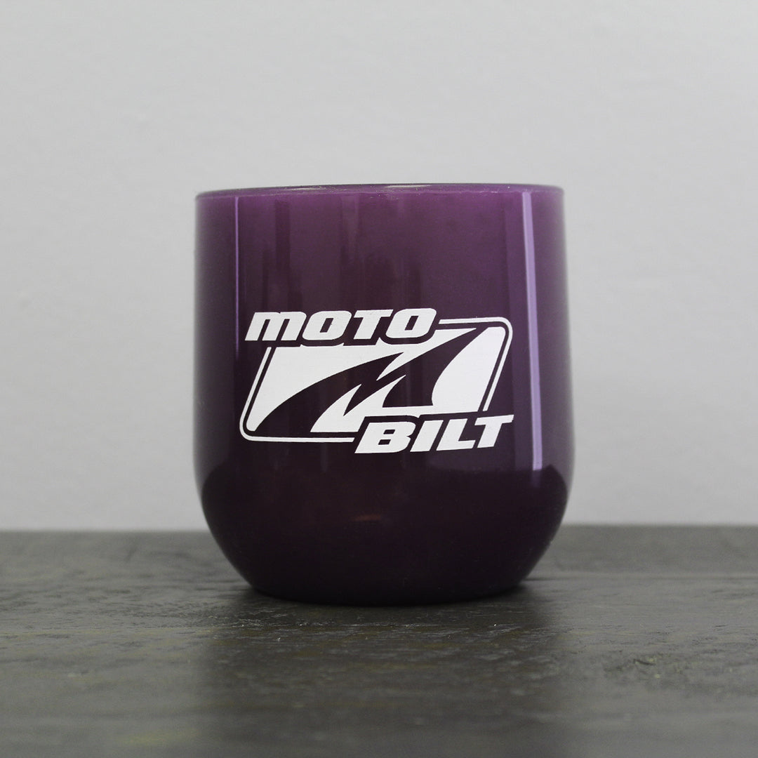 Motobilt Silipint Stemless Wine Tumbler - Purple Haze 12 oz - Motobilt