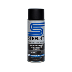 Steel-It Black Polyurethane Aerosol - Motobilt