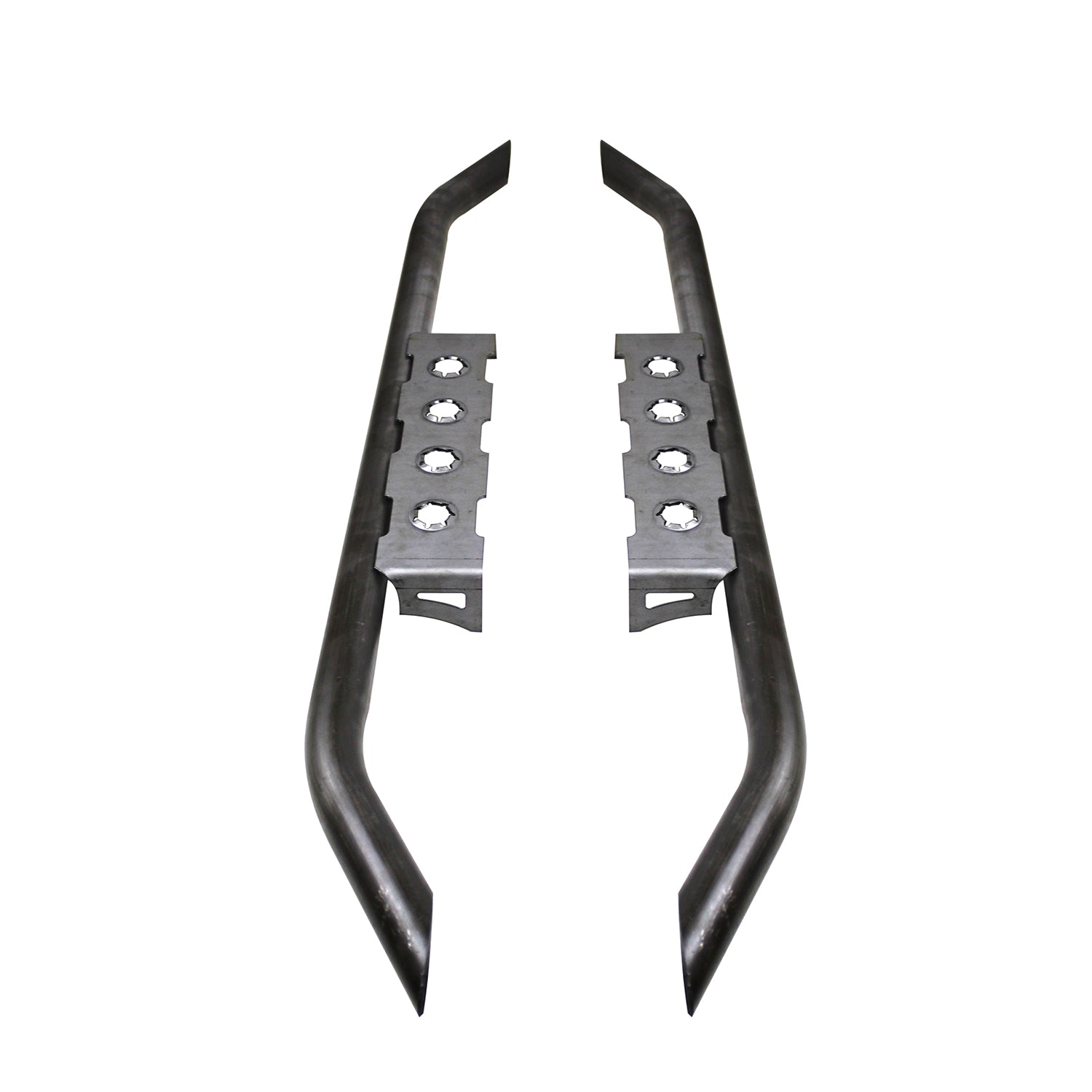 Rocker Guard Tube Kit with Grimple Steps Fits Flat Rockers – Motobilt