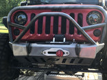 Crusher Front Bumper w/ Grill Hoop and Stinger for Jeep JK / JKU