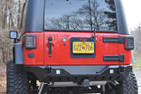 Crusher Rear Bumper w/ Light Mounts for Jeep JK / JKU