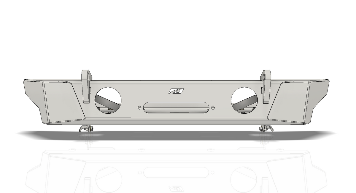 Crusher HD Front Bumper for Jeep JL/JT